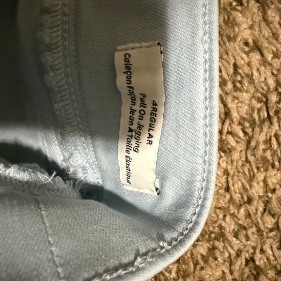 Amazon Essentials Women's Pull On Jegging Light Blue Size 4 Regular - Picture 4 of 5